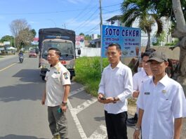 Makin Garang, Sat Pol PP Bongkar Reklame Tak Berizin di Kota Kalianda