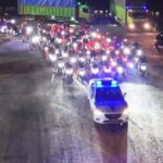 Polisi Kawal Pemudik dari Pelabuhan Wika Beton Sampai Perbatasan Bandar Lampung