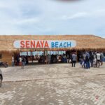 Hari Ketiga Libur Lebaran, Pengunjung Senaya Beach Kalianda Membludak