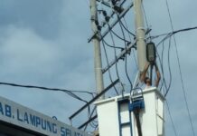 Tiga Titik Lampu Jalan Menyala Kembali, Warga Way Urang Ucapkan Terima Kasih Kepada Pemerintah