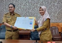 DPRD Lamsel Sertijab Sekretaris DPRD Lamsel