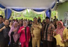 Ketua DPRD Lamsel Sosialisasi IPWK di Desa Candimas