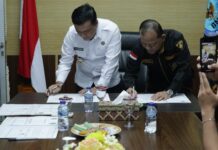 BNNK Lampung Selatan Lakukan PKS bersama Granat dan Universitas Muhammadiyah Kalianda