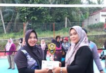 *Tim Voli Putri Desa Hara Banjarmanis Raih Juara 3 di Kejuaraan Persahabatan Antar Kampung*