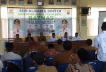 Sosialisasi dan Bimtek Baznas Lamsel Perdana Berjalan Sukses Diikuti Seluruh Aparat Desa dan Kelurahan