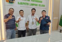 Silaturahmi Bersama Kepala Kantor BPN, Ormas Corong Rakyat dan Awak Media Bersedia Sepenuh Hati Berikan Dukungan Tugas tugas BPN Lamsel