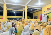 HUT Partai Golkar ke 61, Wakil Ketua Dewan Bersama Anggota Dewan Ikuti Prosesi Doa Bersama di HUT Golkar ke 61