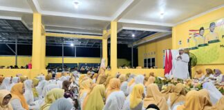 HUT Partai Golkar ke 61, Wakil Ketua Dewan Bersama Anggota Dewan Ikuti Prosesi Doa Bersama di HUT Golkar ke 61