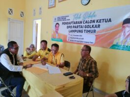 Suhu menghangat menjelang Musda ke IV Partai Golkar Lampung Timur