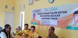 Suhu menghangat menjelang Musda ke IV Partai Golkar Lampung Timur