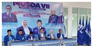 Tutup Musda ke 7 DPD PAN, Bupati Lamsel Nyatakan Ini Harus Jadi Momentum PAN Jadi Yang Terdepan Dibanding Lainnya
