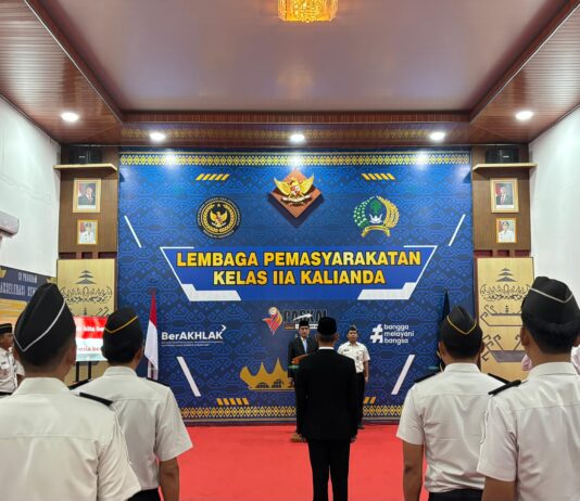 Tonggak Profesionalisme: Lapas Kalianda Lantik Pejabat Fungsional Analis Pengelolaan Keuangan