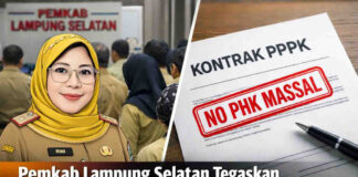 Imbas UU HKPD, Pemkab Lampung Selatan Tegaskan Tak Ada PHK Massal PPPK