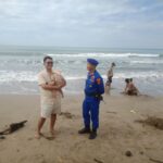 Polisi Imbau Wisatawan Waspada Arus Laut Saat Libur Lebaran di Pantai Lampung Selatan*
