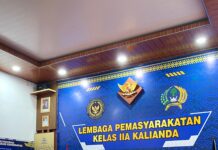 Lapas Kalianda Terima Kunjungan PLH Kakanwil Ditjenpas Lampung, Perkuat Pelaksanaan Tugas Pemasyarakatan