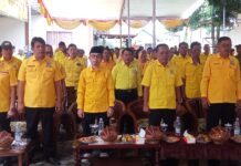 Tiga PK Candipuro, Katibung, Way Sulan Siap Kembangkan dan Kibarkan Bendera serta Petaka Golkar Hingga Pelosok Desa di Tiga Wilayahnya Masing masing