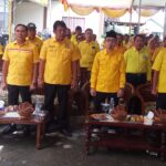 Enam Anggota Fraksi Golkar DPRD Lamsel Hadir Hingga Selesai Acara Muscam Tiga Kecamatan, Satu Anggota Tak Hadir