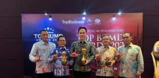 *Borong Penghargaan Nasional, Perumda Tirta Jasa Lampung Selatan Raih TOP BUMD Awards 2026 Bintang 4, Bupati Egi Dinobatkan Pembina Terbaik*