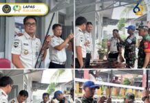 Sinergi Kuat Lapas Kalianda–Kodim Lampung Selatan: Senjata Inventaris Dijaga, Keamanan Diperkuat!