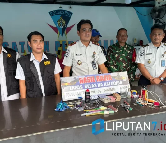 Zero Tolerance! Lapas Kalianda Gandeng Tentara Nasional Indonesia dan Badan Narkotika Nasional Pastikan Lingkungan Steril