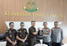 *Perkuat Sinergitas Penegakan Hukum, Kapolda Lampung Silaturahmi ke Kejaksaan Tinggi