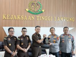 *Perkuat Sinergitas Penegakan Hukum, Kapolda Lampung Silaturahmi ke Kejaksaan Tinggi