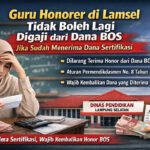 Sudah Terima Sertifikasi, Guru Honorer Tak Boleh Lagi Digaji dari Dana BOS: Simak Penjelasannya!