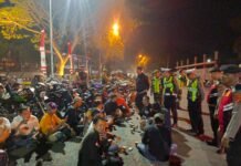 Polisi, TNI, dan Satpol PP Kolaborasi Jaga Kamtibmas di Kalianda