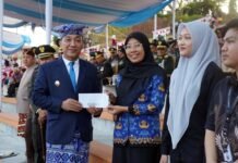 Dari Merah Putih ke Layar Digital, Kreativitas Kemerdekaan Bergema di Menara Siger*