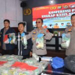 Polres Lampung Selatan Sita 42,8 Kg Sabu dan Amankan 12 Tersangka, selamatkan 174.169 jiwa*