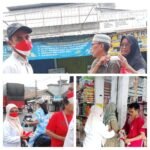 Sayap Partai Partai Gerindra Tidar Bersama DPC Gerindra Bagibagikan1000 MaskerSecara Gratis ke Masyarakat