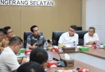 Kunjungan Komparatif & Studi Tiru Integrasi NIB dan NOP bersama BPPRD Kabupaten Lampung Selatan ke Kantor Pertanahan Kota Tangerang Selatan