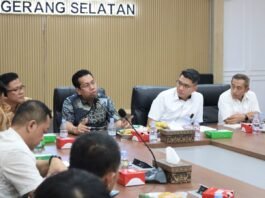 Kunjungan Komparatif & Studi Tiru Integrasi NIB dan NOP bersama BPPRD Kabupaten Lampung Selatan ke Kantor Pertanahan Kota Tangerang Selatan