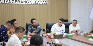 Kunjungan Komparatif & Studi Tiru Integrasi NIB dan NOP bersama BPPRD Kabupaten Lampung Selatan ke Kantor Pertanahan Kota Tangerang Selatan