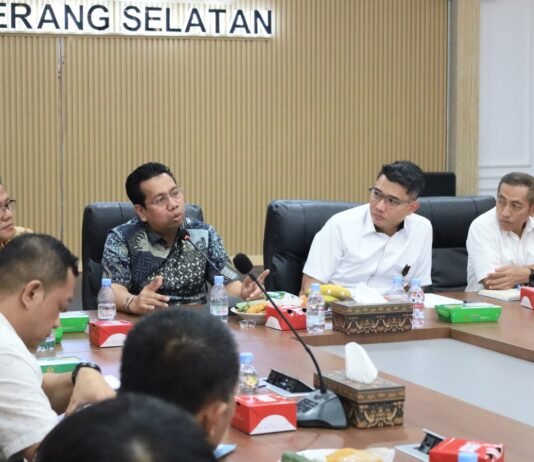 Kunjungan Komparatif & Studi Tiru Integrasi NIB dan NOP bersama BPPRD Kabupaten Lampung Selatan ke Kantor Pertanahan Kota Tangerang Selatan