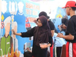 Cari Bibit Seniman Muda, Polres Lampung Selatan Gelar Lomba Mural Sambut HUT Lalu Lintas ke-71