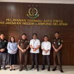 Kepala Kantor Pertanahan Kabupaten Lampung Selatan beserta jajaran melaksanakan kunjungan silaturahmi dan koordinasi ke Kejaksaan Negeri Lampung Selata