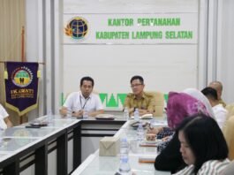 Kantor Pertanahan Kabupaten Lampung Selatan Gelar Rapat Persiapan Tindak Lanjut Implementasi Layanan