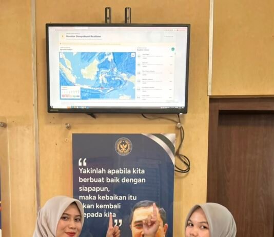 Early Warning System BPBD Lampung Selatan Terhubung dengan Lapas Kalianda, Tingkatkan Respons Menghadapi Gempa dan Tsunami
