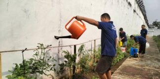 Rawat Tanaman, Panen Hasil Budidaya, Lapas Kalianda Dorong Kemandirian WBP