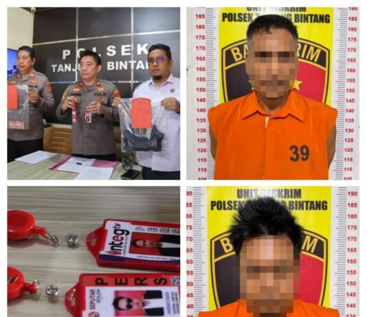 Diduga Peras untuk Hapus Berita, Dua Pria Diamankan di Tanjung Bintang