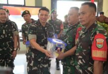 *KUNJUNGAN KERJA DANREM 043/GATAM DI KODIM 0421/LAMPUNG SELATAN*