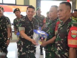 *KUNJUNGAN KERJA DANREM 043/GATAM DI KODIM 0421/LAMPUNG SELATAN*