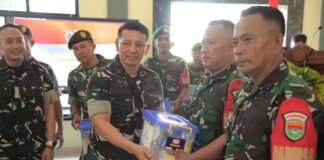 *KUNJUNGAN KERJA DANREM 043/GATAM DI KODIM 0421/LAMPUNG SELATAN*