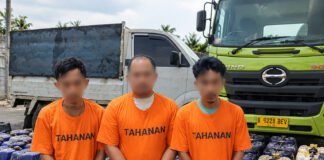 *Polisi Ungkap Penyalahgunaan Solar Subsidi 8.400 Liter di Katibung, Tiga Orang Jadi Tersangka*